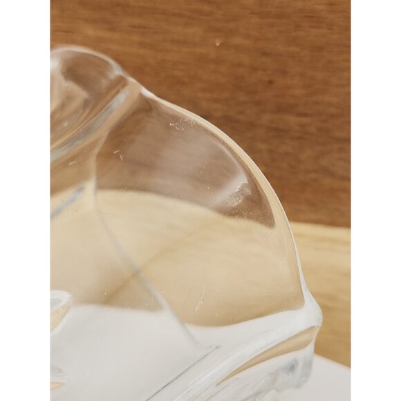 Fostoria Baroque Clear Glass 2-handled Open Sugar and Creamer Set #2496 serving - Picture 11 of 11